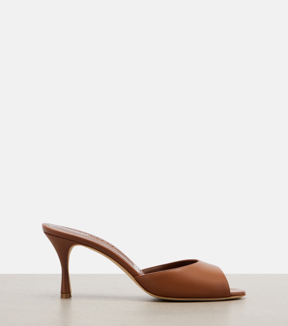 Pantoletten Jada aus Leder | Manolo Blahnik