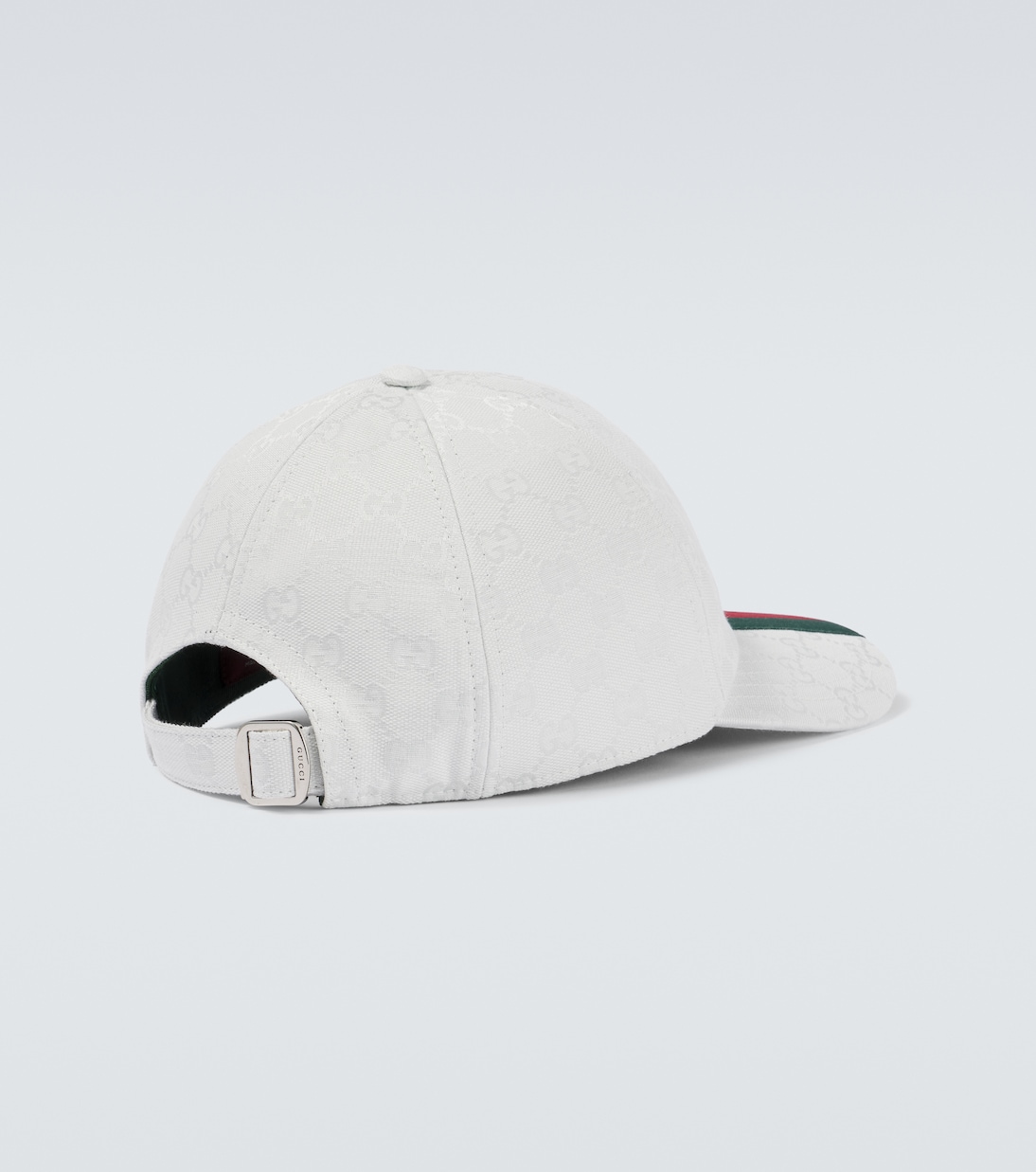 Casquette Web Stripe en toile GG Canvas | Gucci