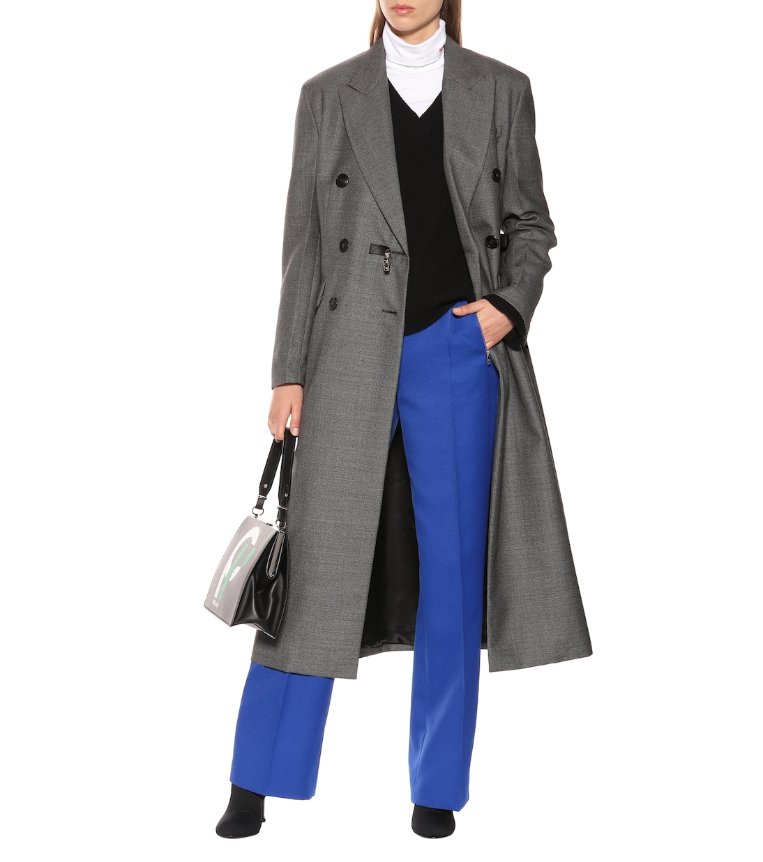 Pantalones de mezcla de algodón | Prada
