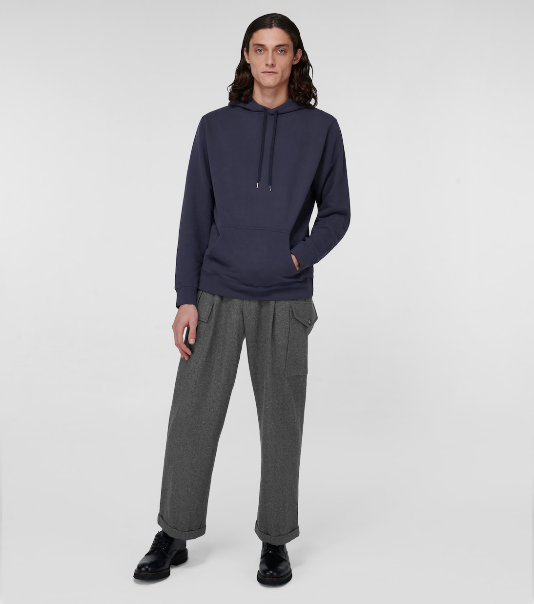 Sudadera de algodón de bucle | Sunspel