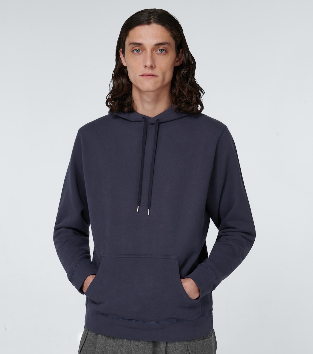 Sudadera de algodón de bucle | Sunspel