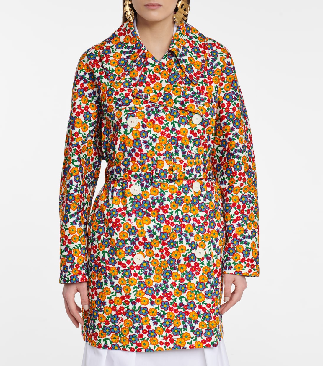 Bedruckter Jeansmantel | Marni