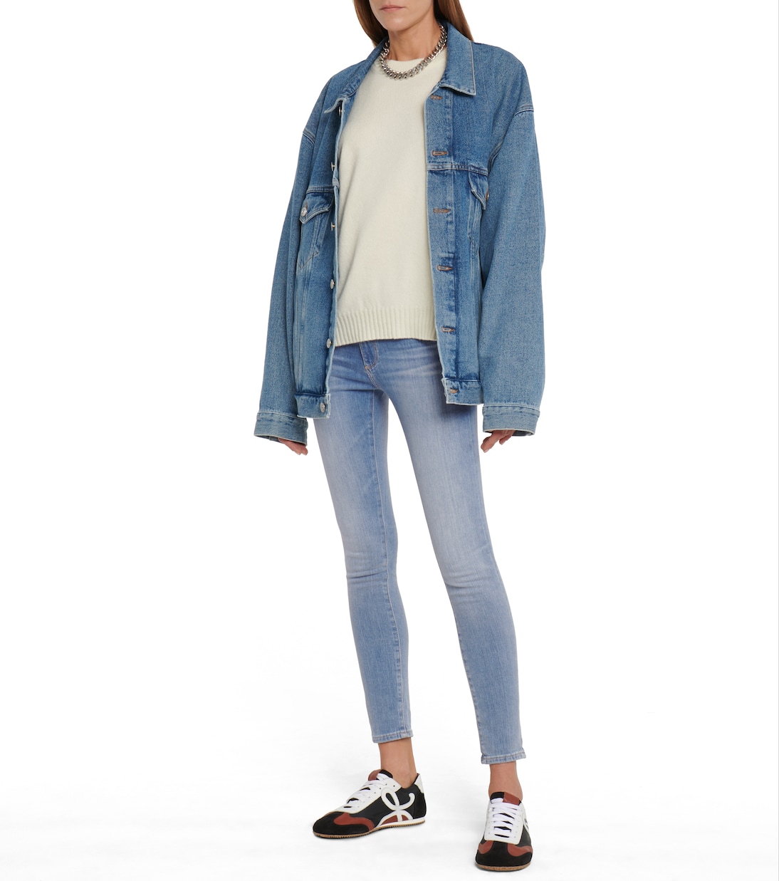Jeans skinny The Legging tiro medio | AG Jeans