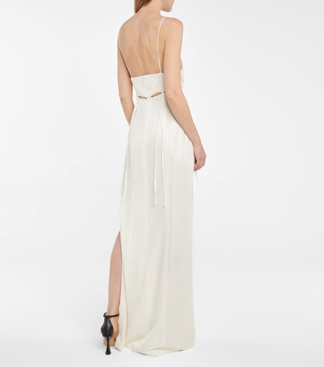 Bridal Ellipse stretch-jersey gown | Galvan