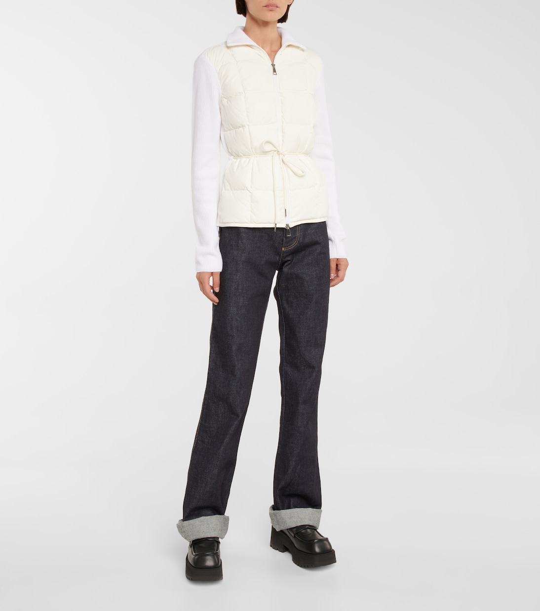 Daunenjacke aus Schurwolle | Moncler