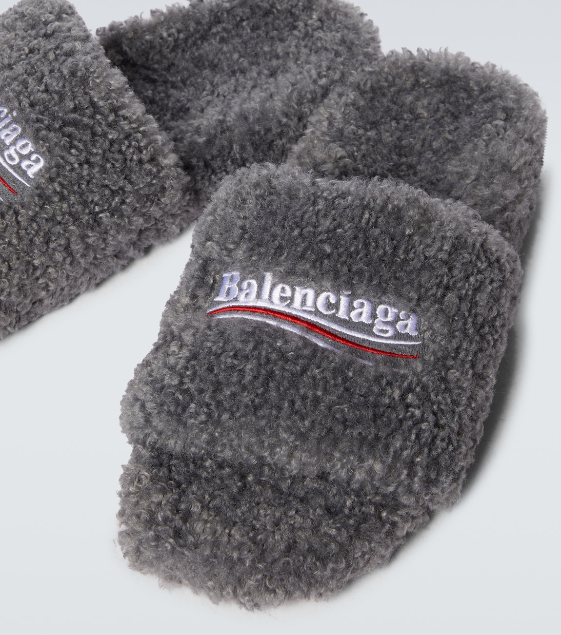 Political Campaign Furry slides | Balenciaga