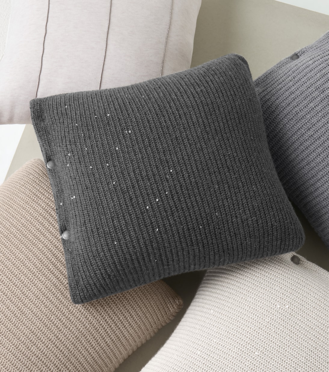 Cuscino in cashmere e seta | Brunello Cucinelli