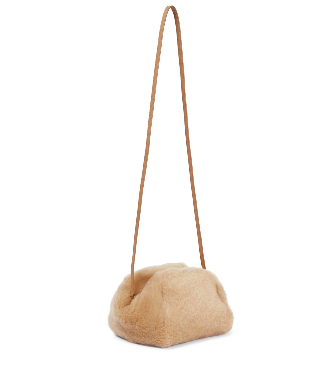 Puffy Pouch shearling clutch | Loro Piana