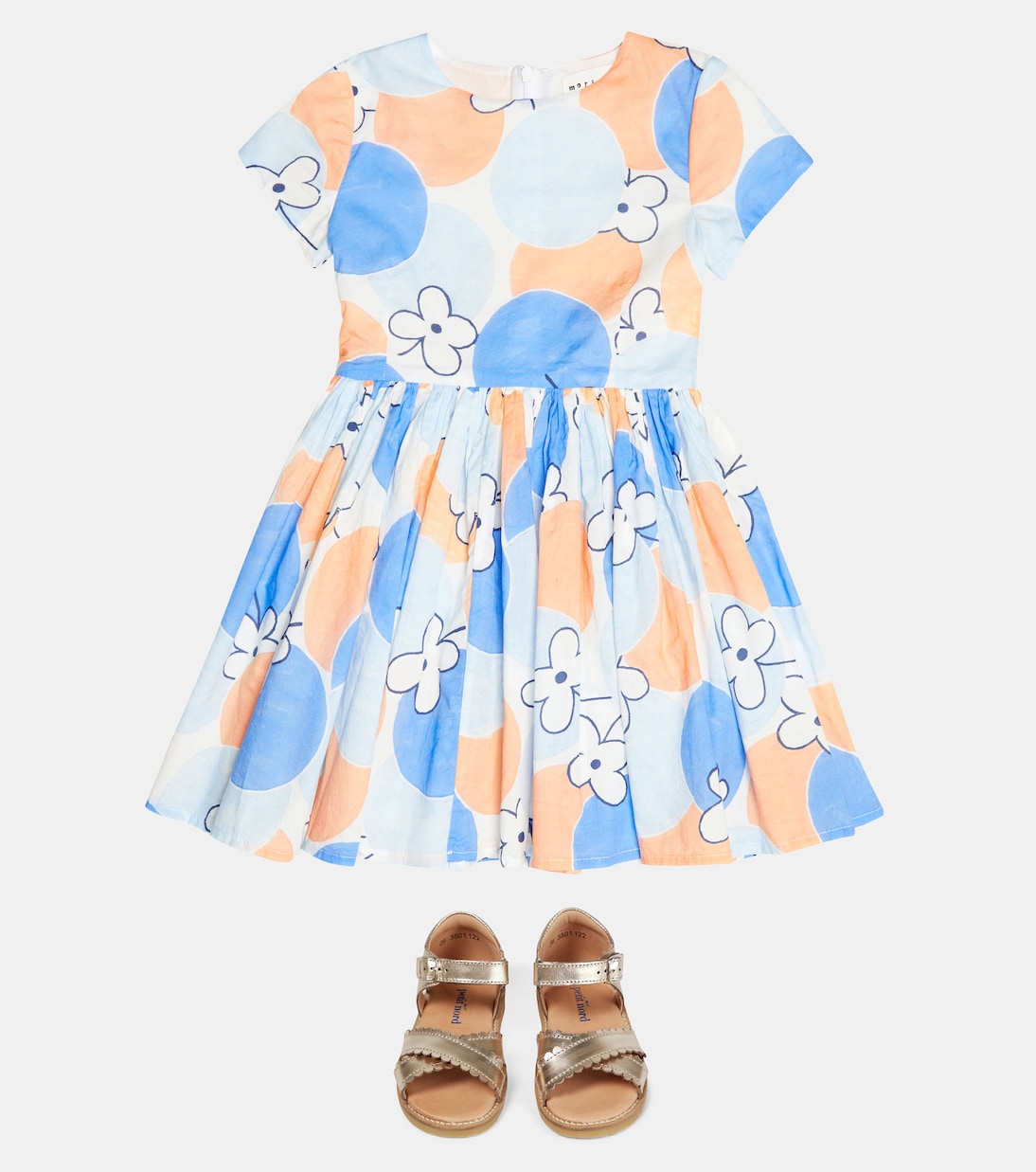 Printed cotton dress | Morley