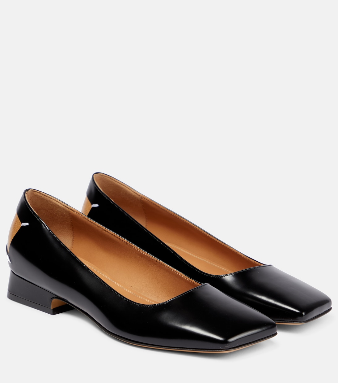 Leather ballet flats | Maison Margiela
