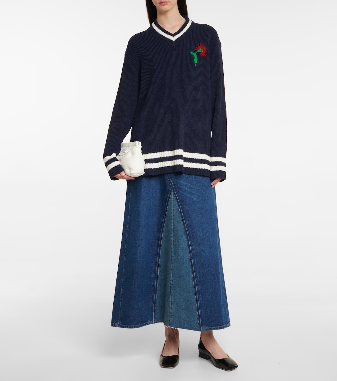 Leather ballet flats | Maison Margiela