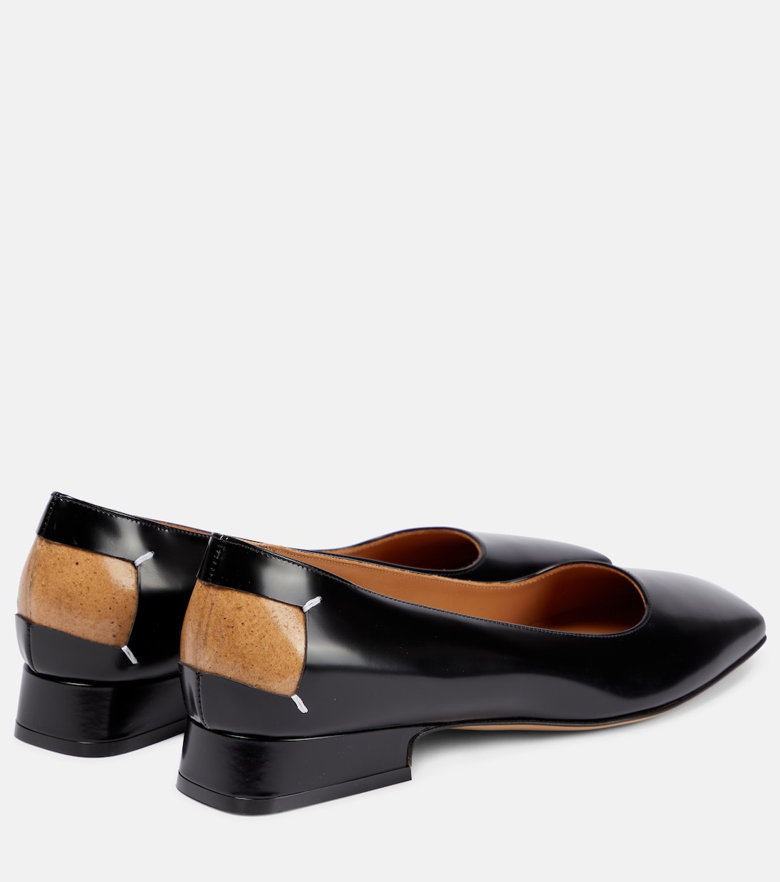 Leather ballet flats | Maison Margiela