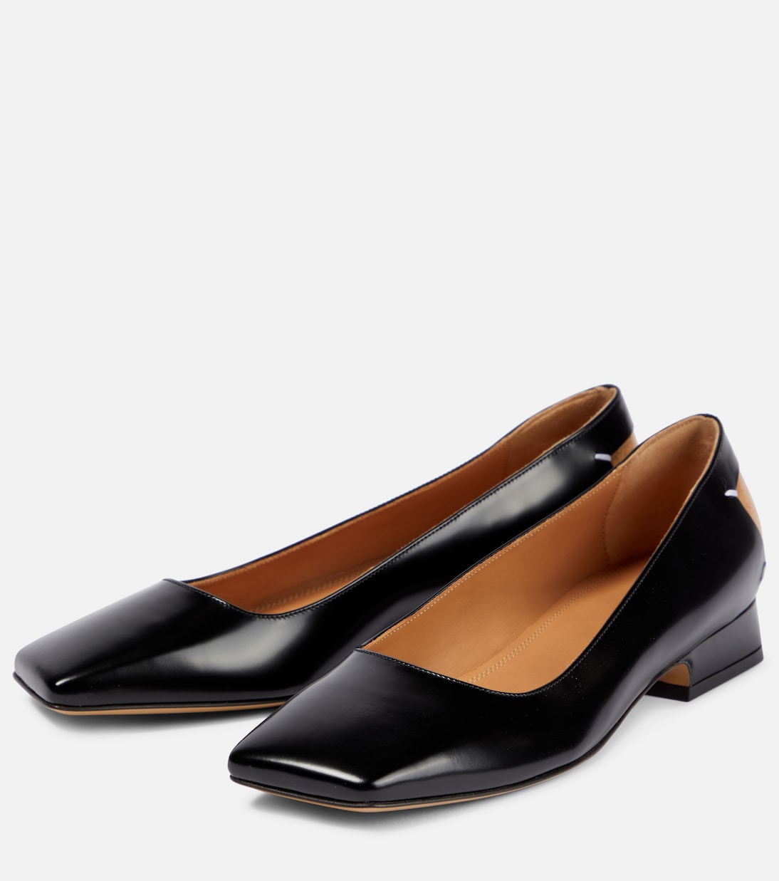 Leather ballet flats | Maison Margiela