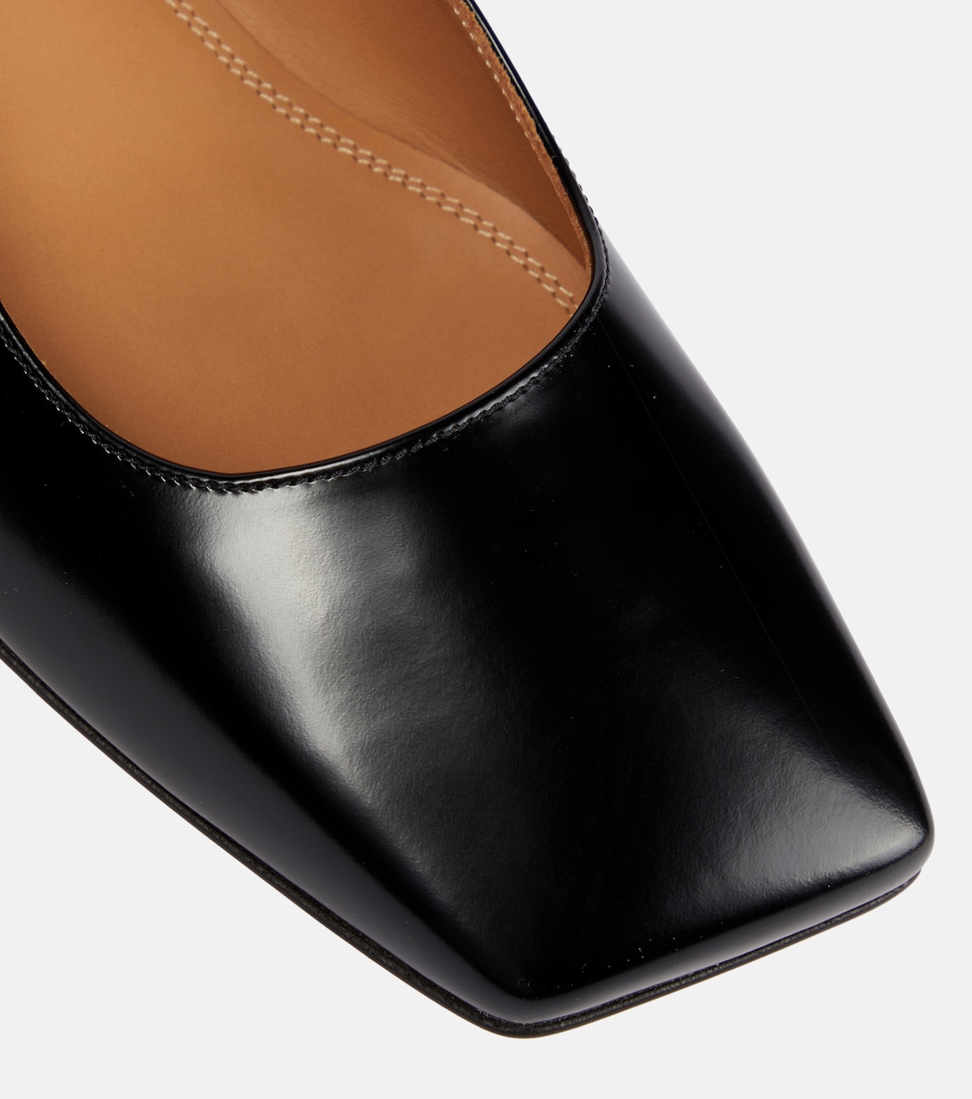 Leather ballet flats | Maison Margiela