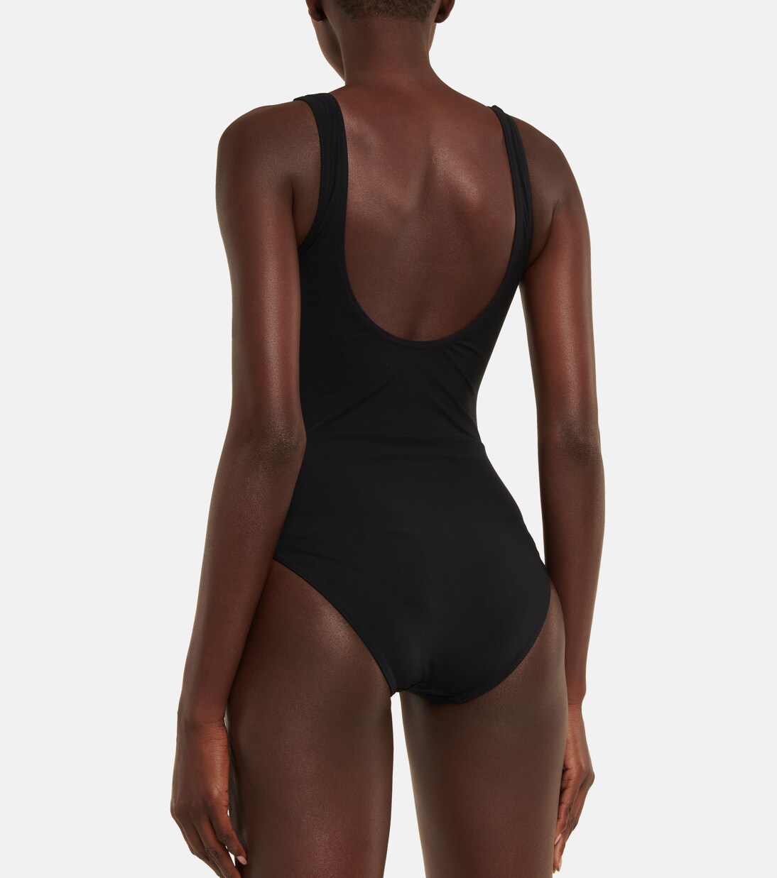 Leopard-print strap-detail swimsuit | Karla Colletto