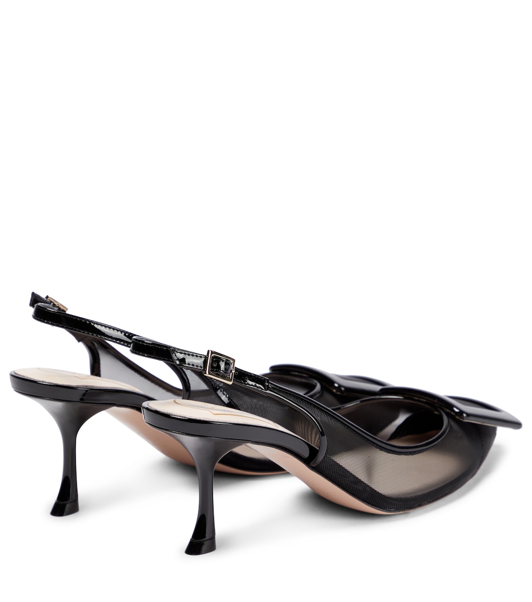 Viv' In The City Net slingback pumps | Roger Vivier