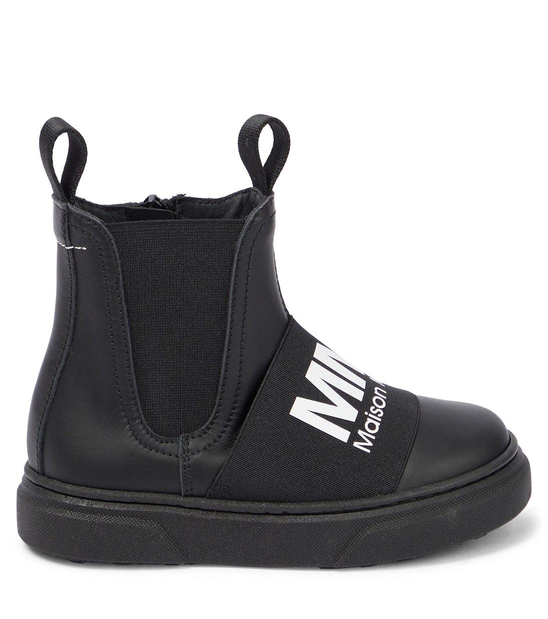 Botines de piel con logo | MM6 Maison Margiela Kids
