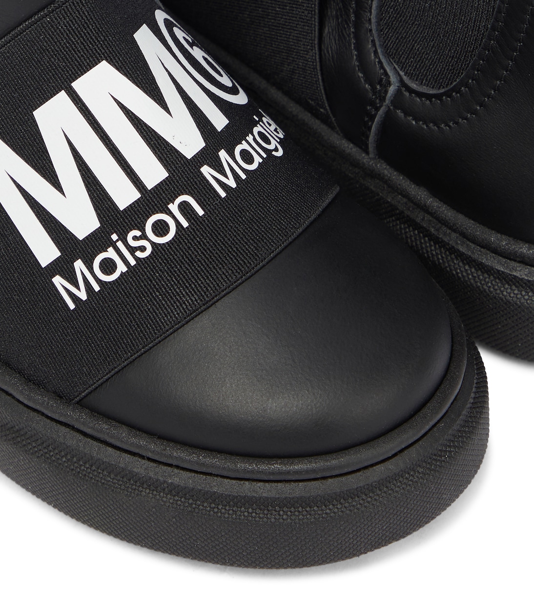 Botines de piel con logo | MM6 Maison Margiela Kids