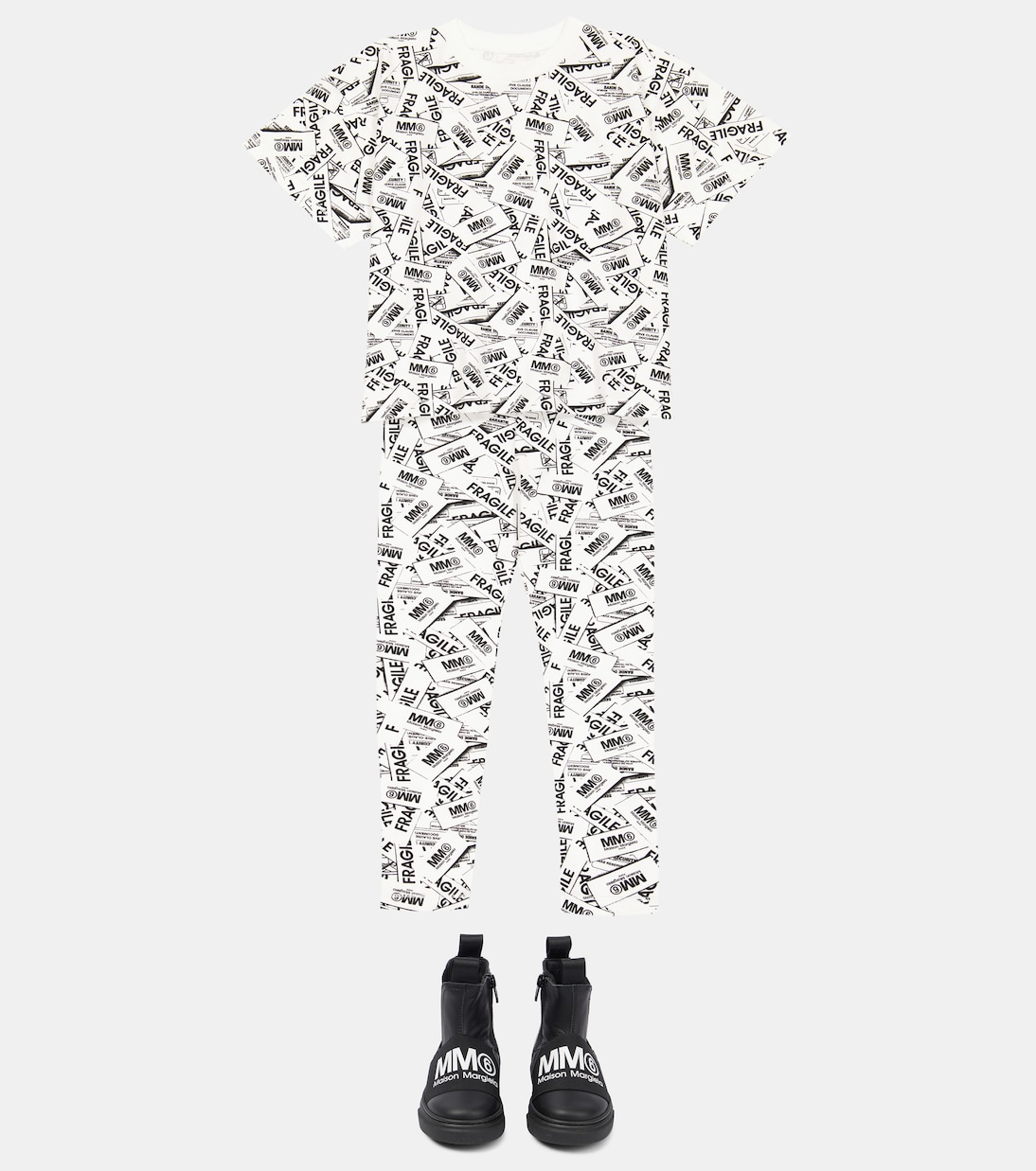 Leggings in misto cotone | MM6 Maison Margiela Kids