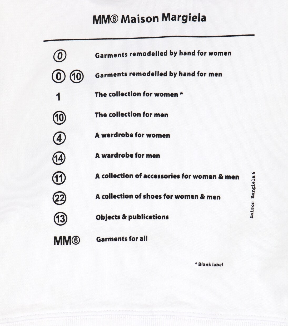 Hoodie aus Baumwolle | MM6 Maison Margiela Kids