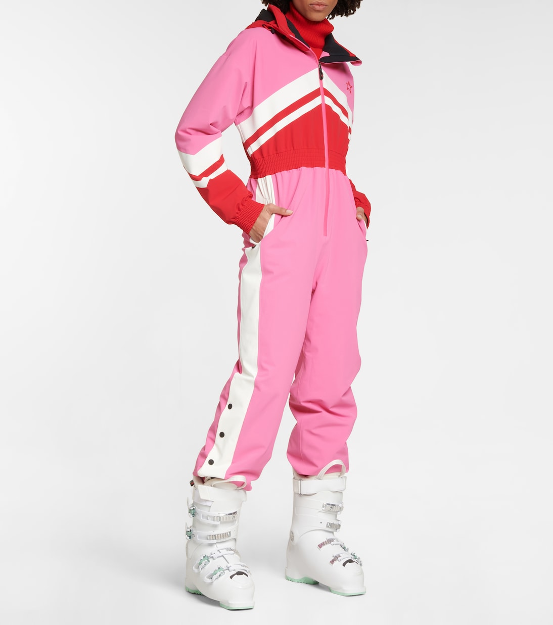 Stoke chevron ski suit | Perfect Moment