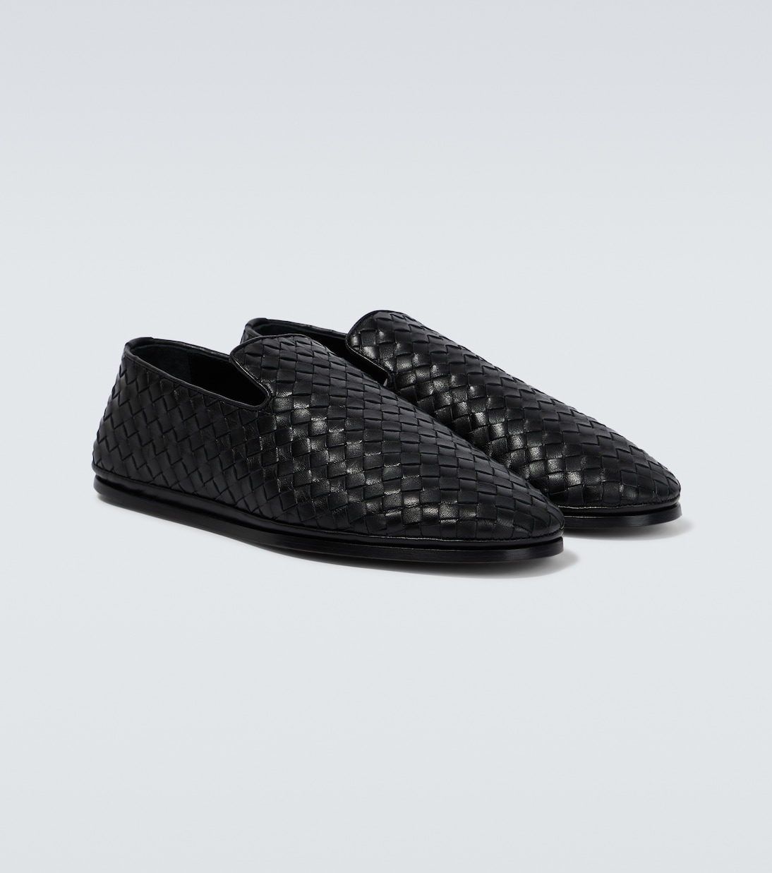Slip-Ons Intrecciato aus Leder | Bottega Veneta