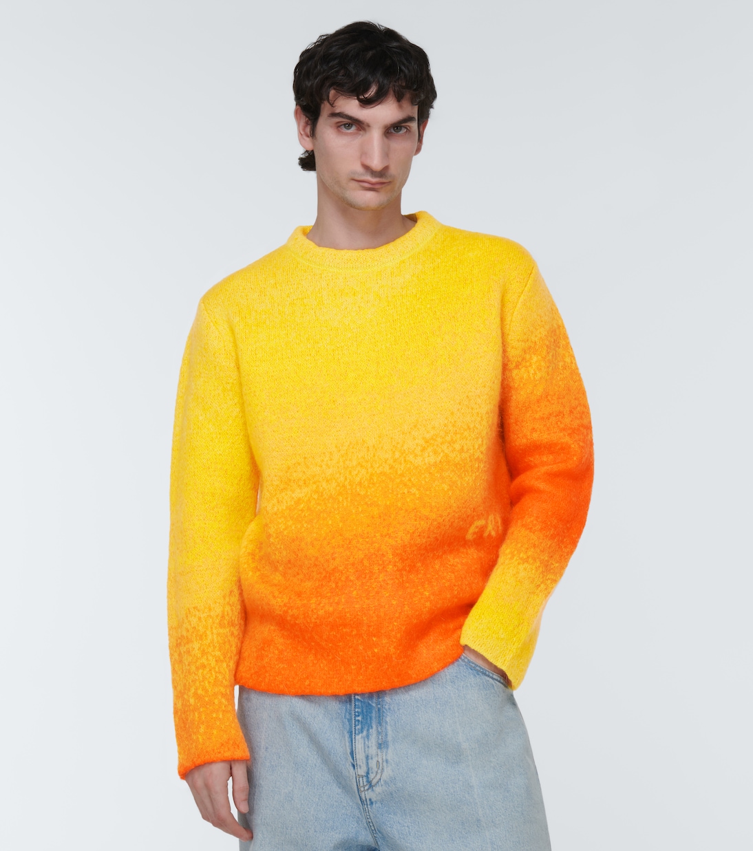 Jersey en mezcla de mohair degradado | ERL