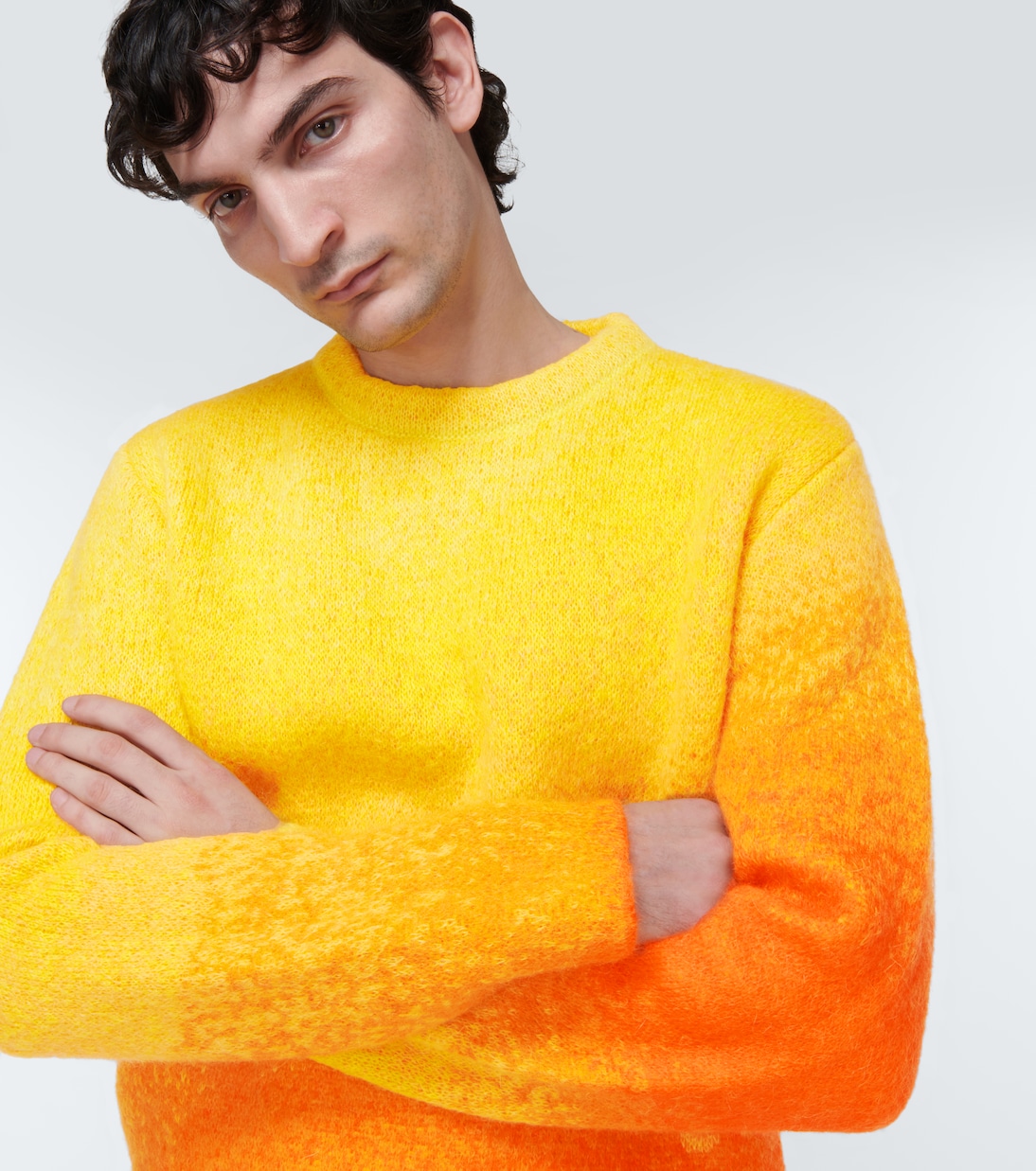 Jersey en mezcla de mohair degradado | ERL
