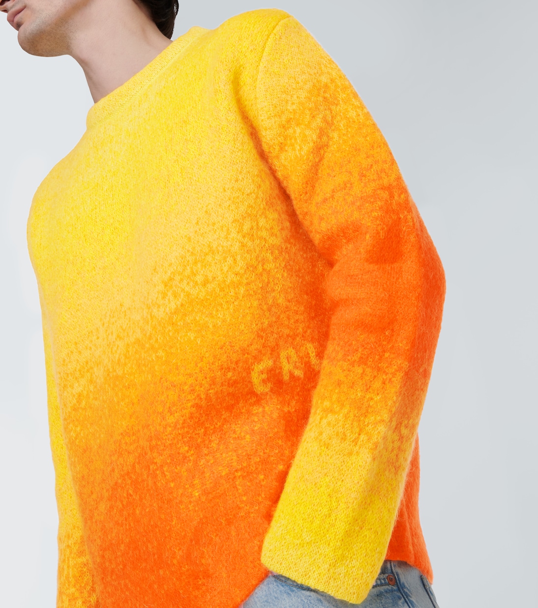 Jersey en mezcla de mohair degradado | ERL