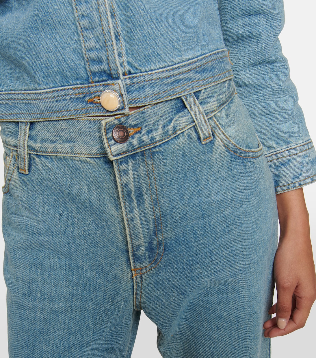 Low-rise flared jeans | Magda Butrym