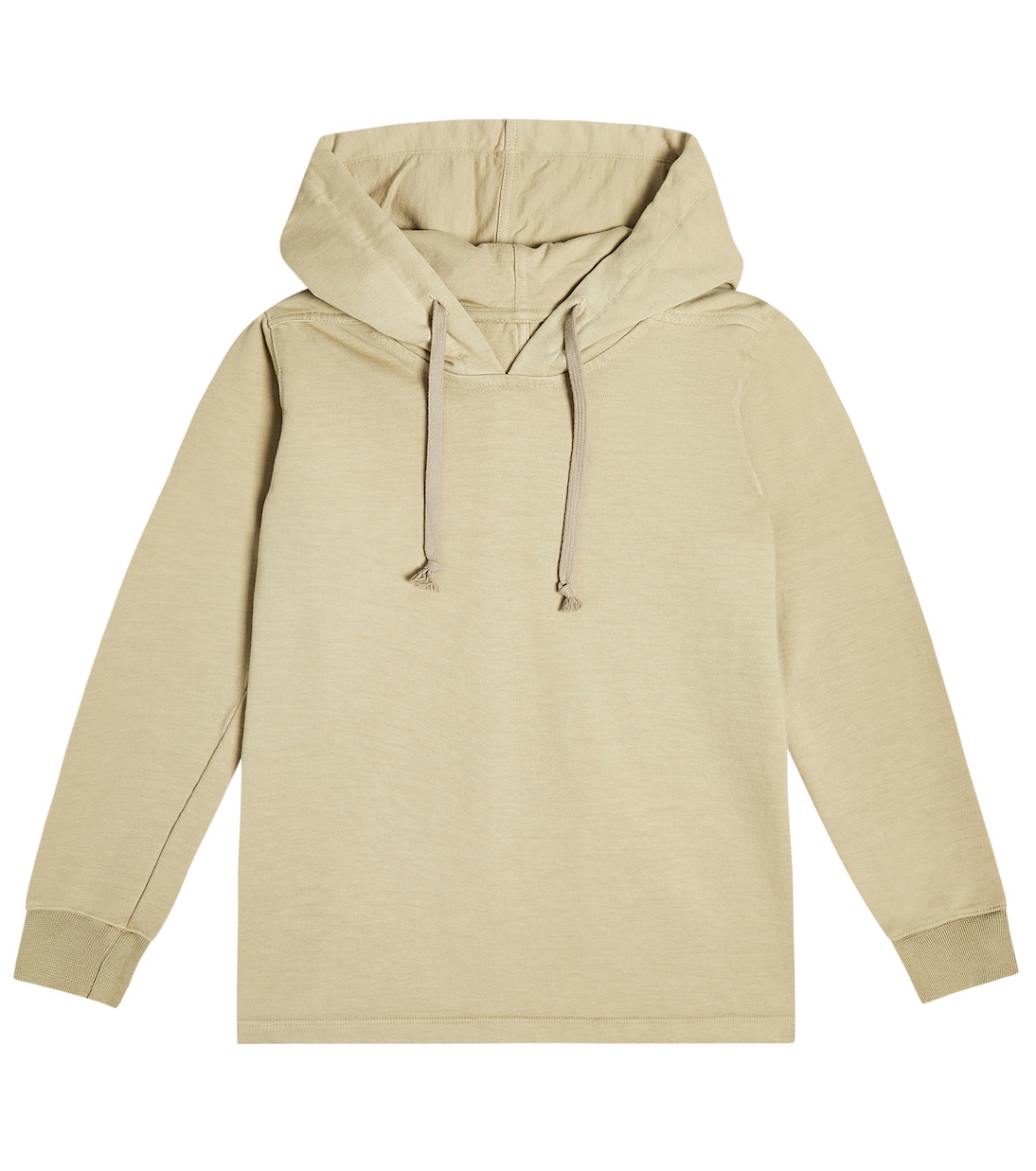Felpa in jersey di cotone con cappuccio | Rick Owens Kids