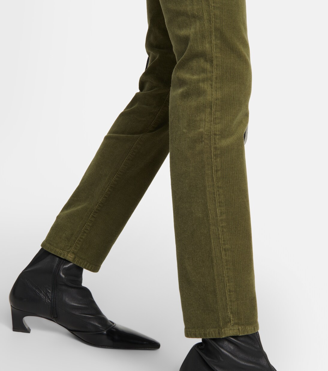 Roxanne mid-rise corduroy slim jeans | 7 For All Mankind