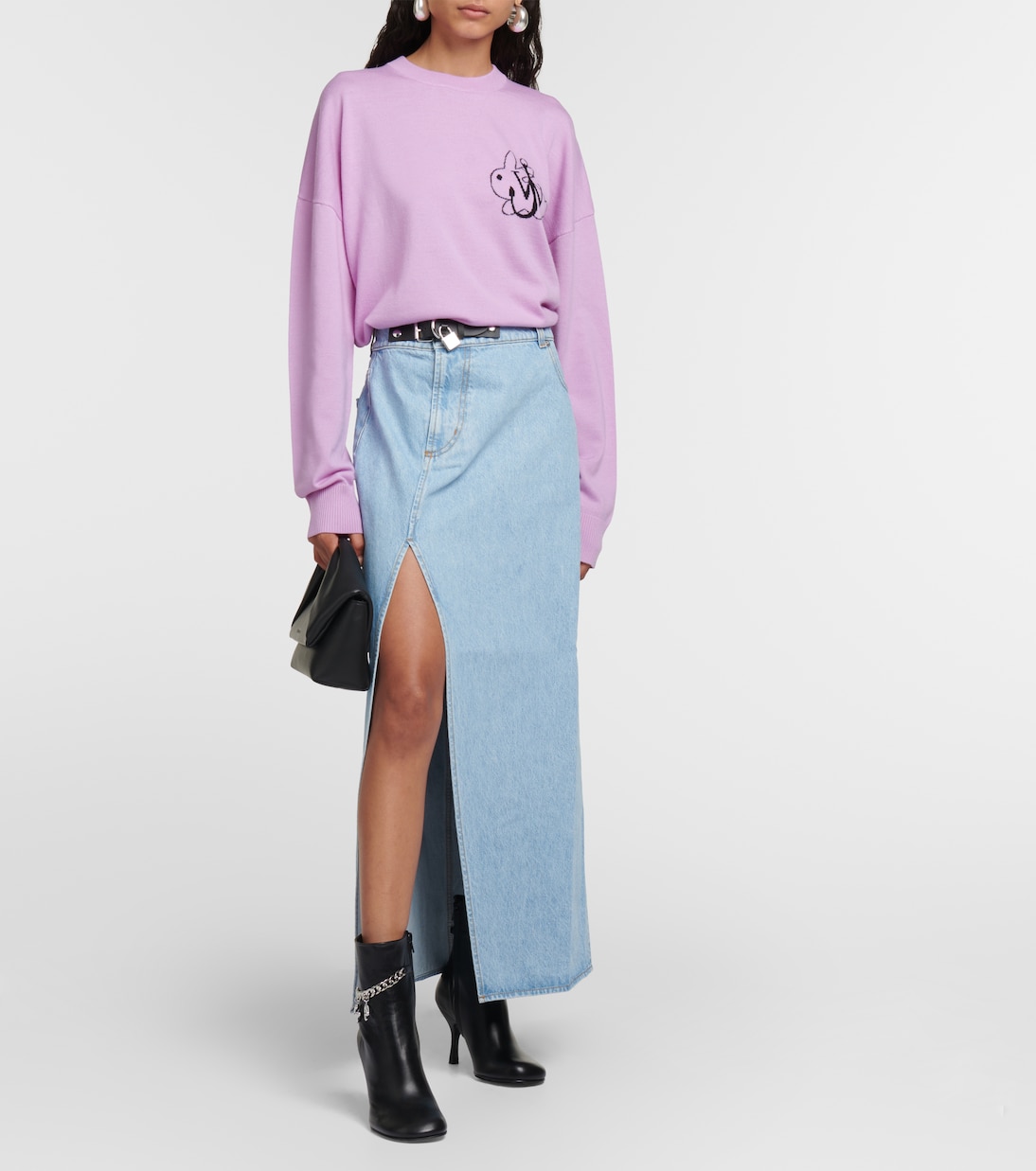 Bottines en cuir à ornements | JW Anderson