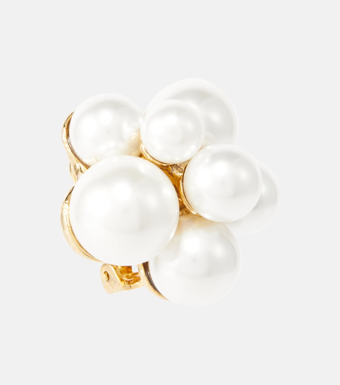 Embellished clip-on earrings | Oscar de la Renta