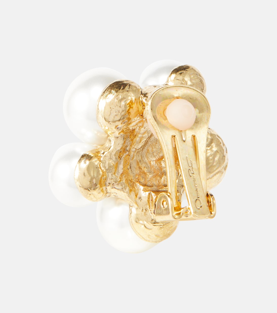 Embellished clip-on earrings | Oscar de la Renta
