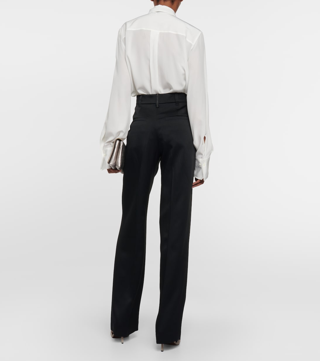 Pantaloni regular a vita media | Brunello Cucinelli