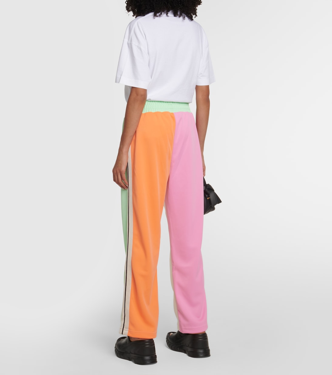Logo colorblocked track pants | Palm Angels