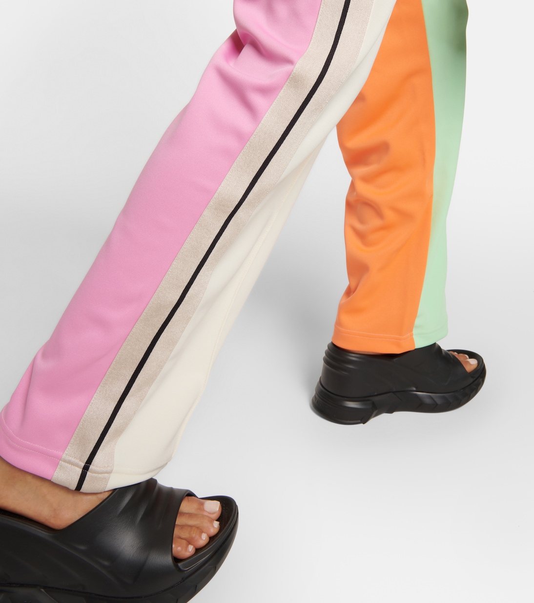 Logo colorblocked track pants | Palm Angels