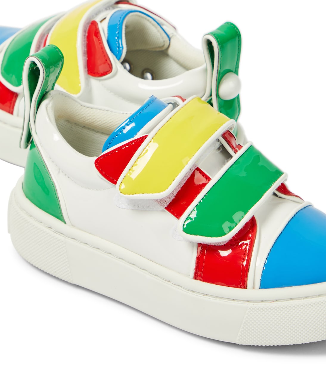 Toyototoy patent leather sneakers | Christian Louboutin Kids