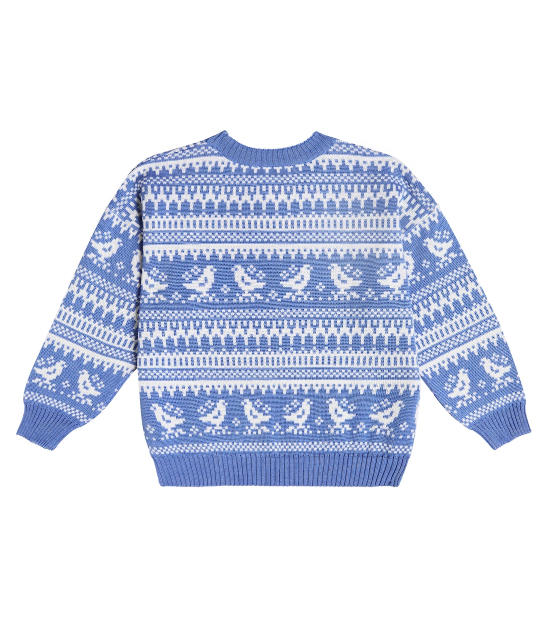 Pull intarsia en laine mélangée | Paade Mode
