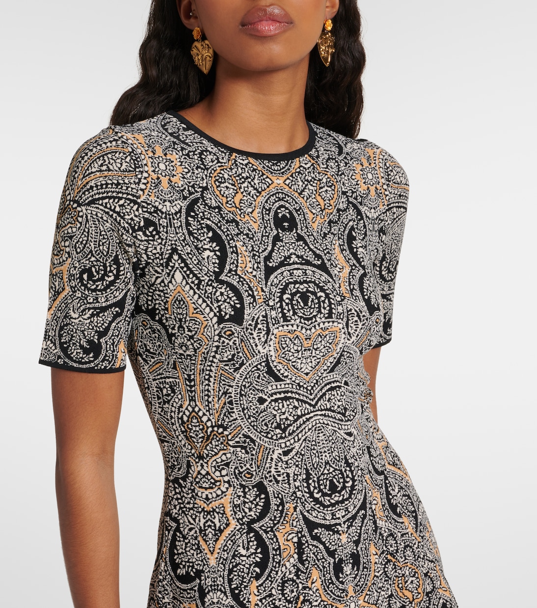 Paisley printed minidress  | Etro