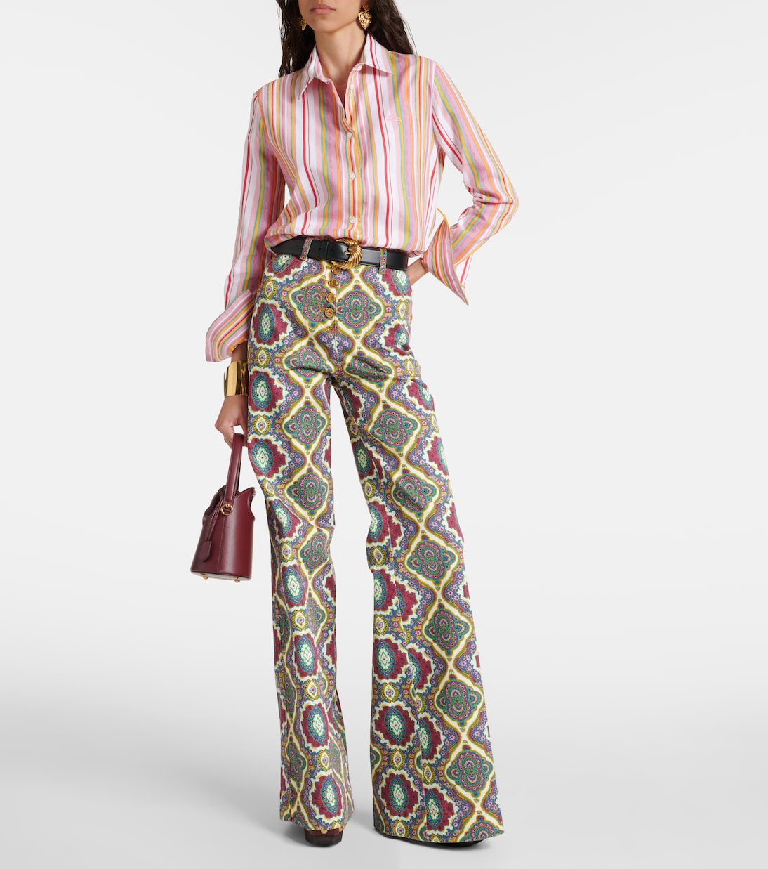 Chemise rayée en coton | Etro