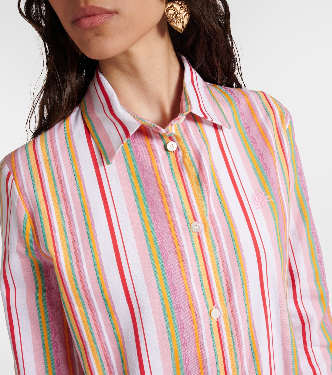 Chemise rayée en coton | Etro