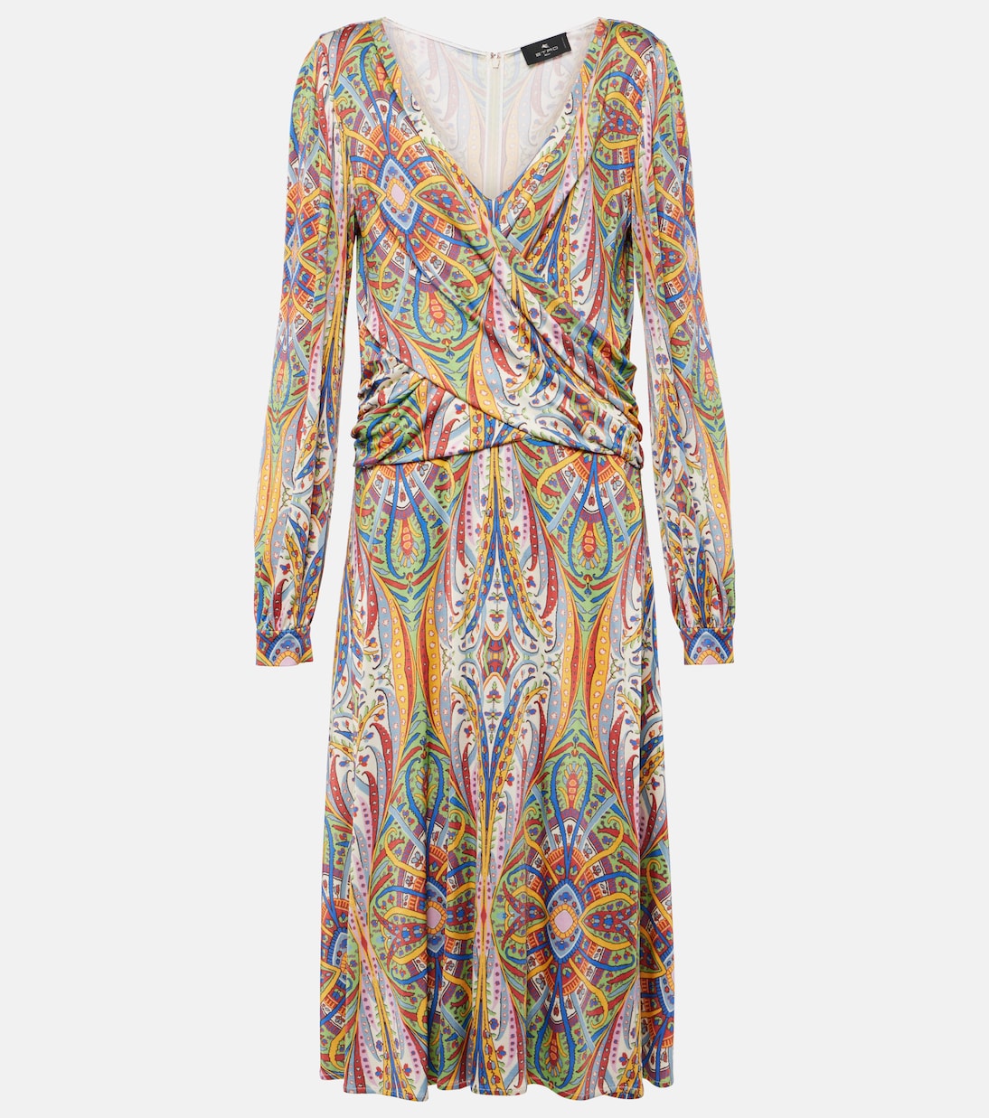 Abito midi in jersey con stampa | Etro