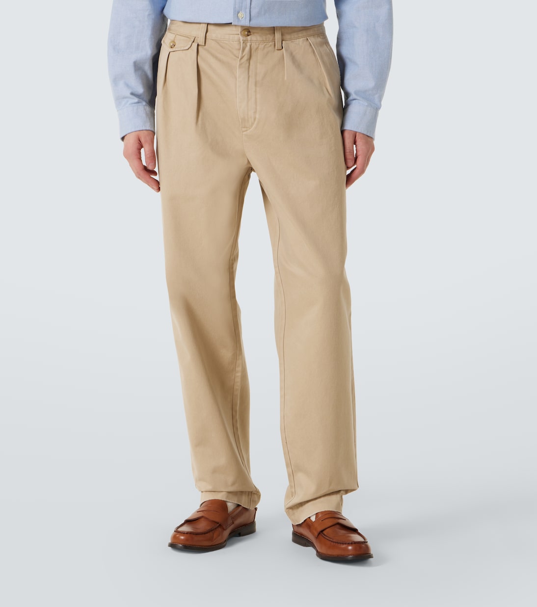 Pantalones rectos de algodón | Polo Ralph Lauren