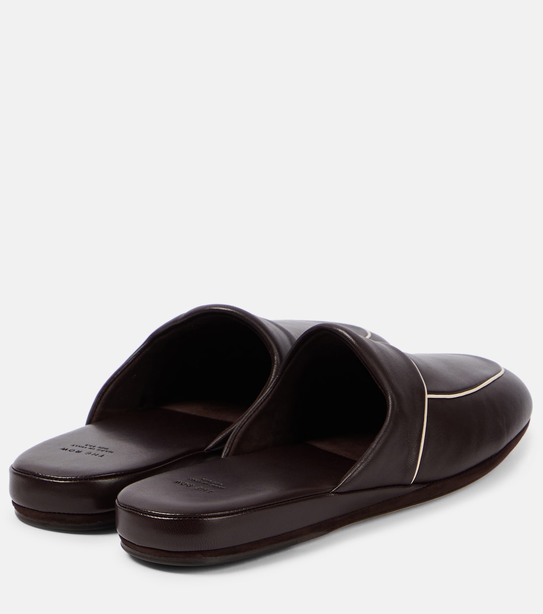 Slippers Beck in pelle  | The Row