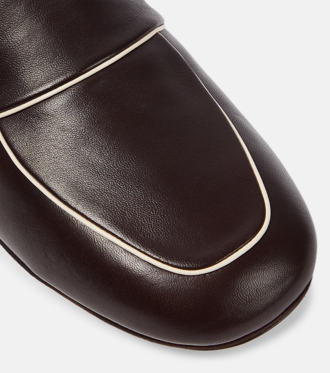 Slippers Beck in pelle  | The Row