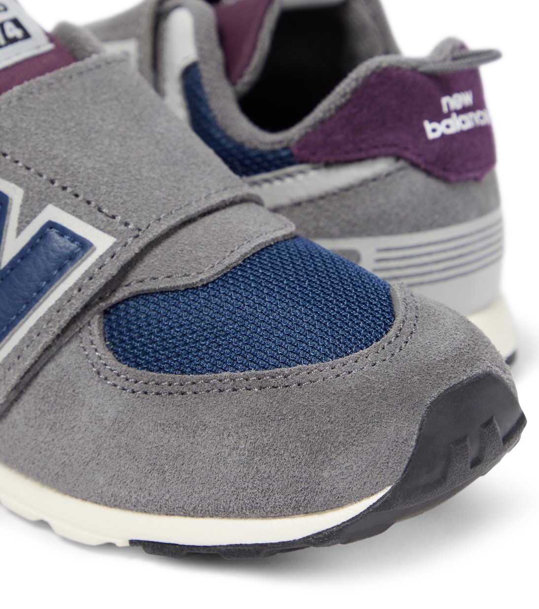 574 New-B Hook & Loop suede sneakers | New Balance Kids
