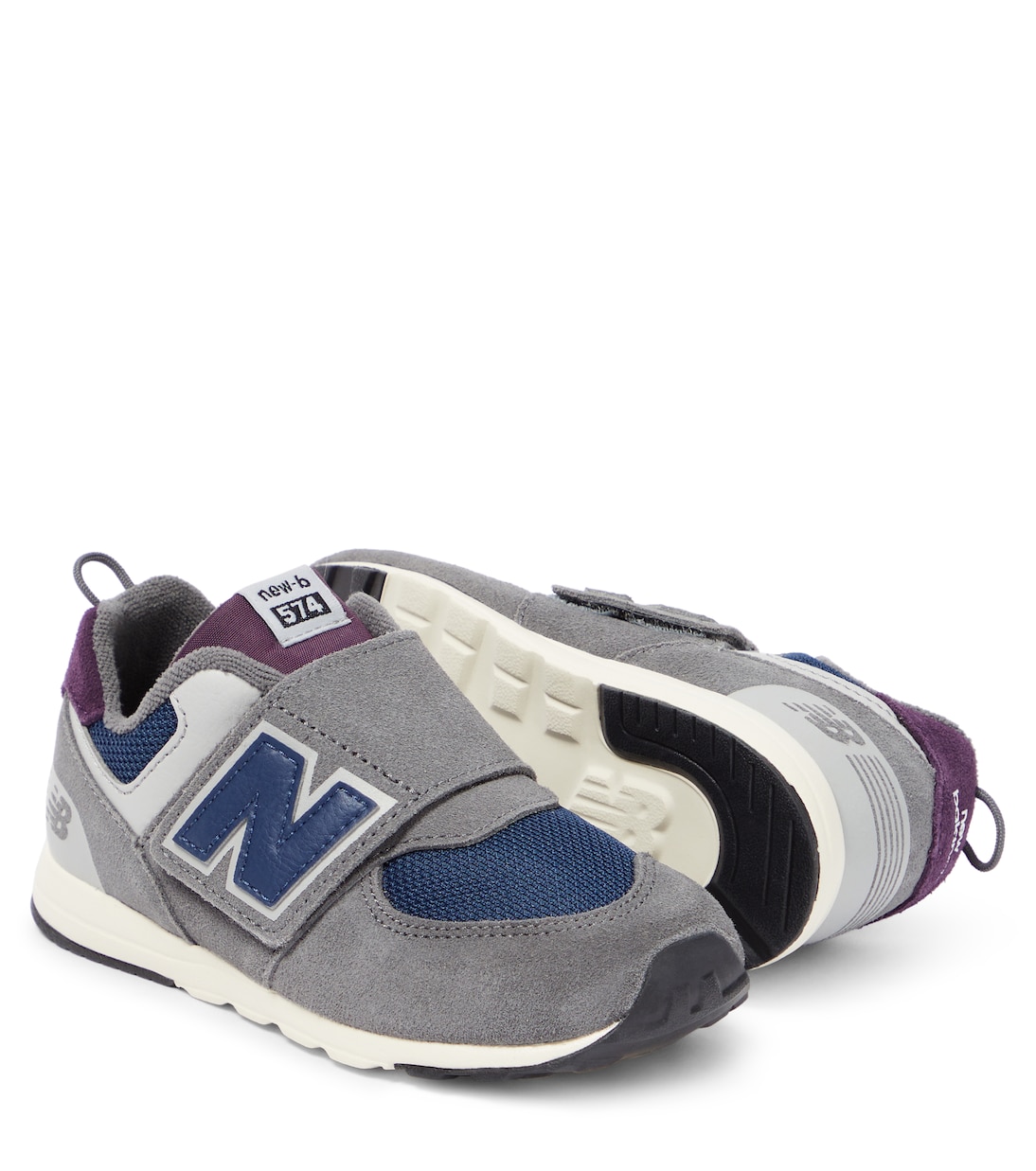 574 New-B Hook & Loop suede sneakers | New Balance Kids