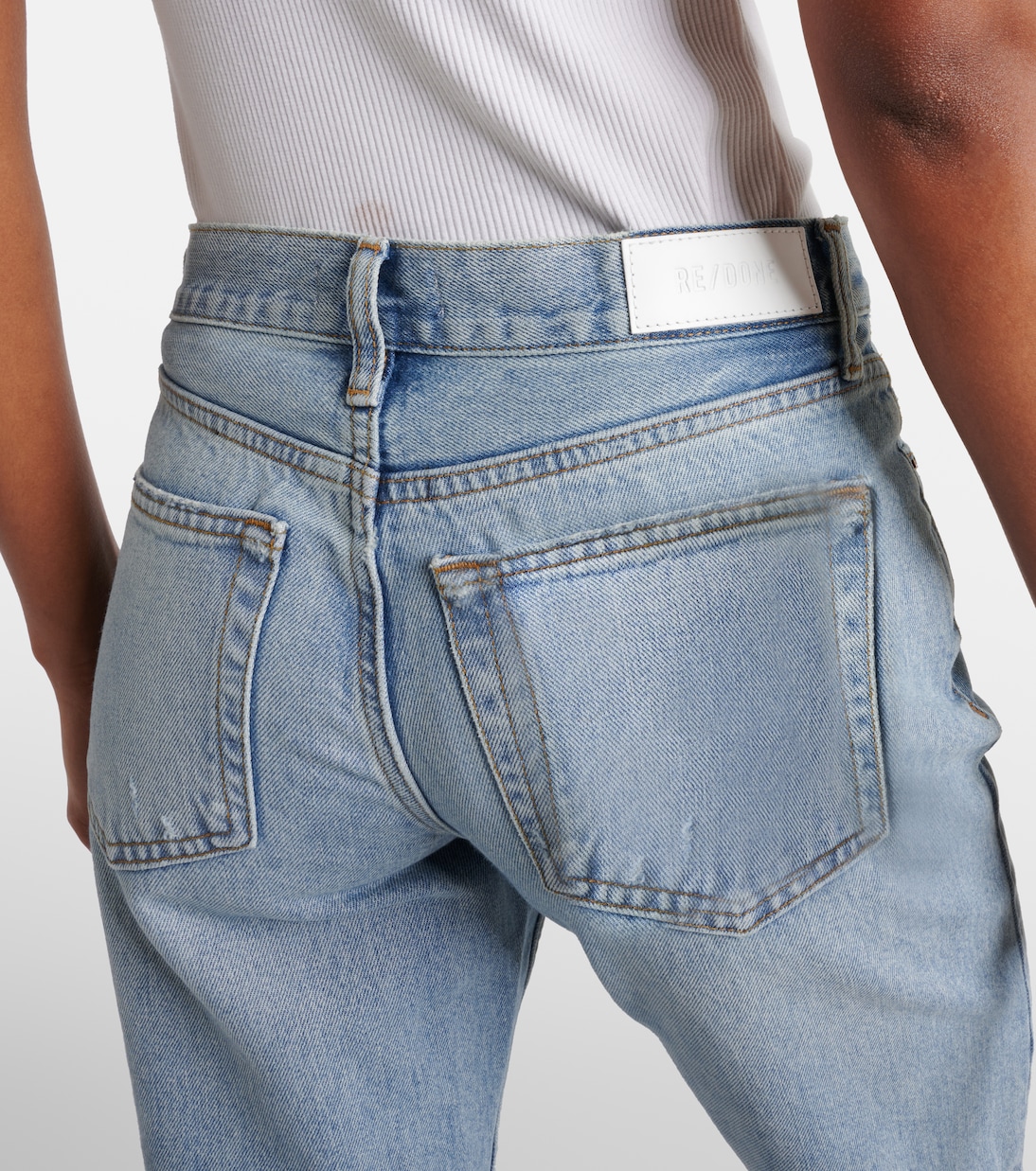 Easy mid-rise straight jeans | Re/Done